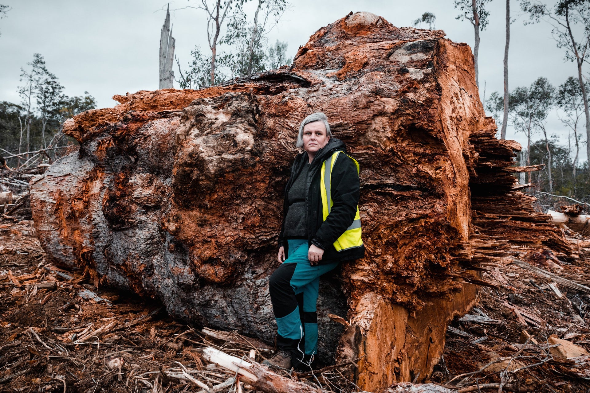 Jenny Weber: “Very often, you’re standing in a forest protesting, the police move you on, the politicians do nothing and the trees keep falling.” Photo courtesy BBF