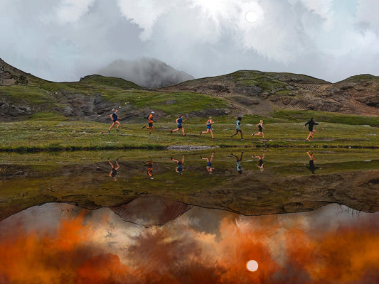 Leaders can follow and followers can lead at Footprints Running Camp, a week-long program designed to reconsider the way things are done. Founder Dakota Jones calls Footprints the most meaningful thing he’s ever done. Silverton, Colorado. Photo: Max Romey