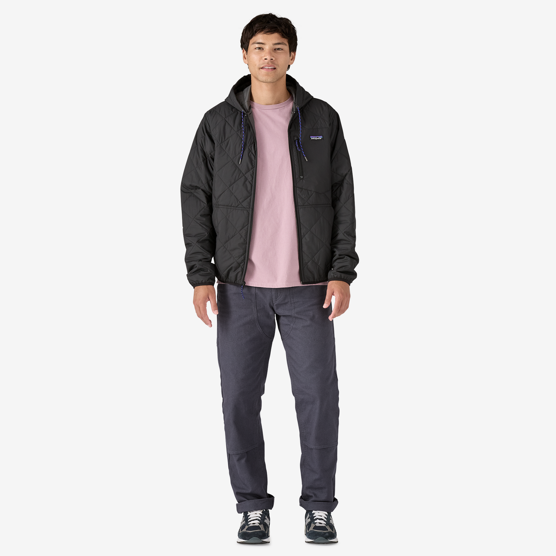 Patagonia men's quilted bomber hoody best sale