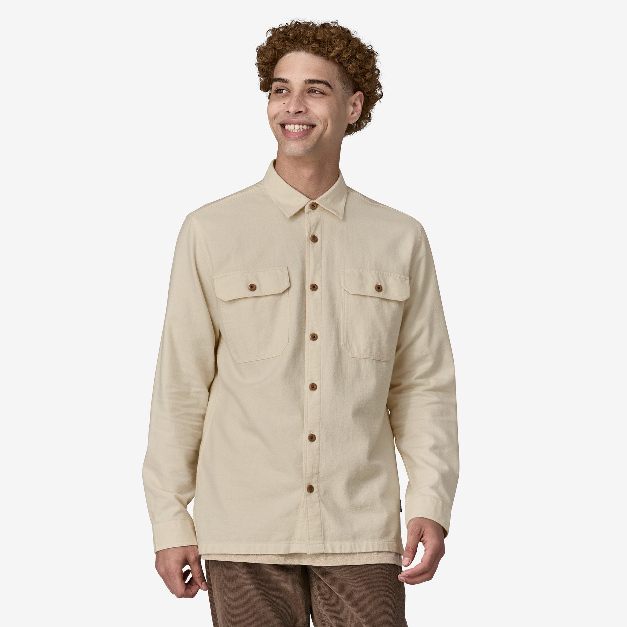 Men's Long-Sleeved Organic Cotton Midweight Fjord Flannel Shirt - Patagonia  Australia
