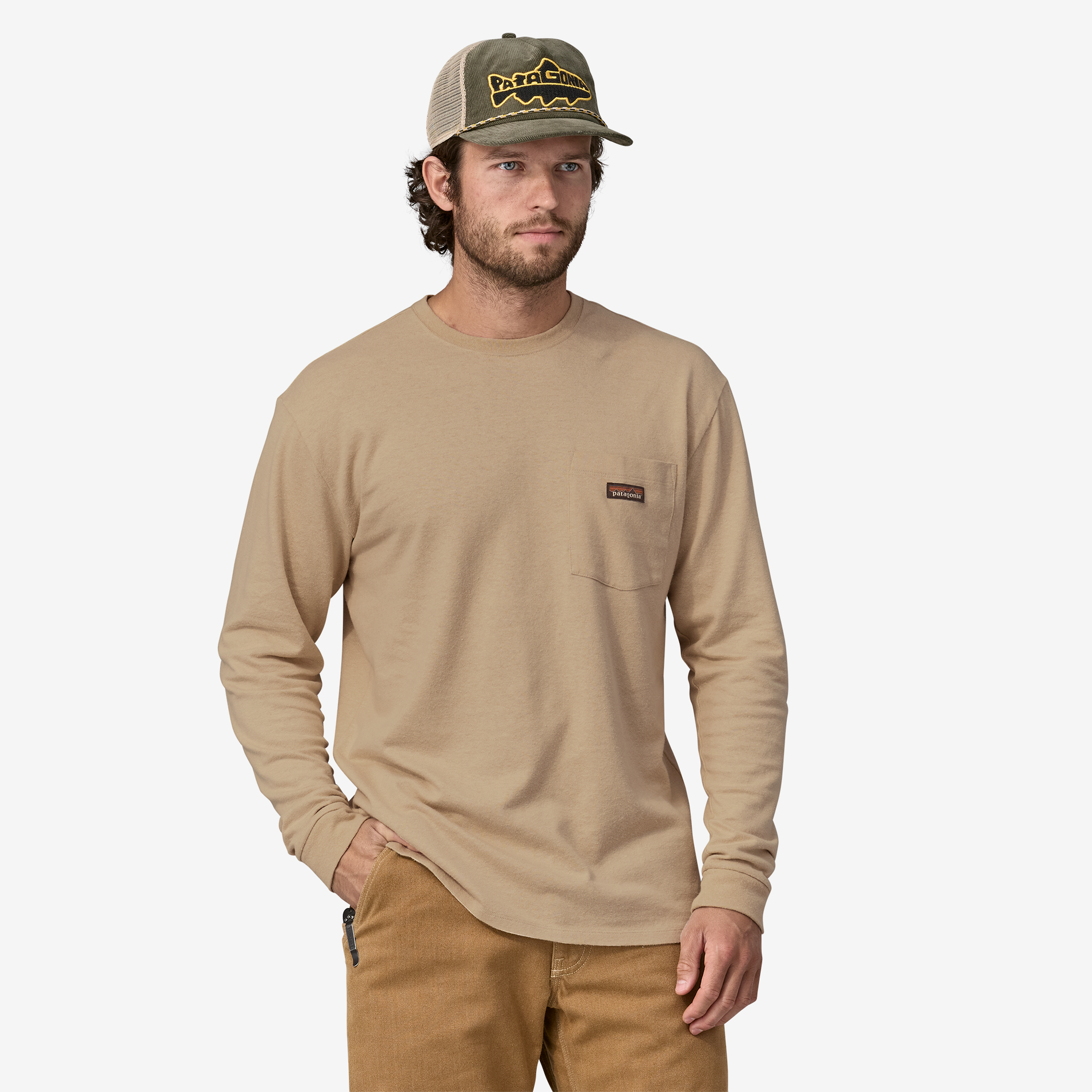 Patagonia Men's Long-Sleeved Work Pocket T-Shirt