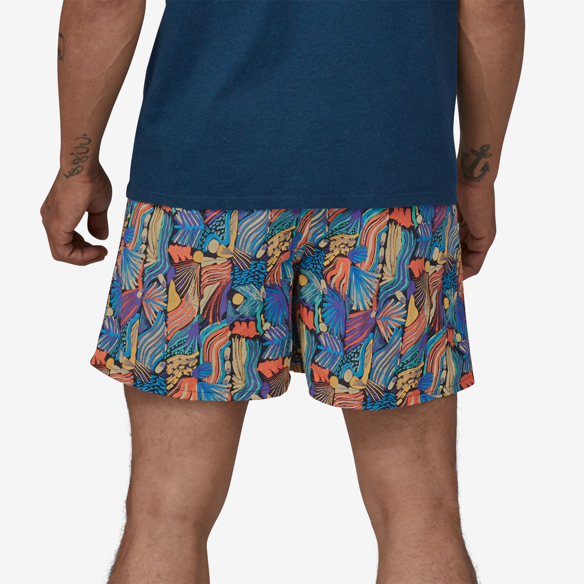 Patagonia Men's Baggies Shorts - 5 in. Joy: Pitch Blue / XL