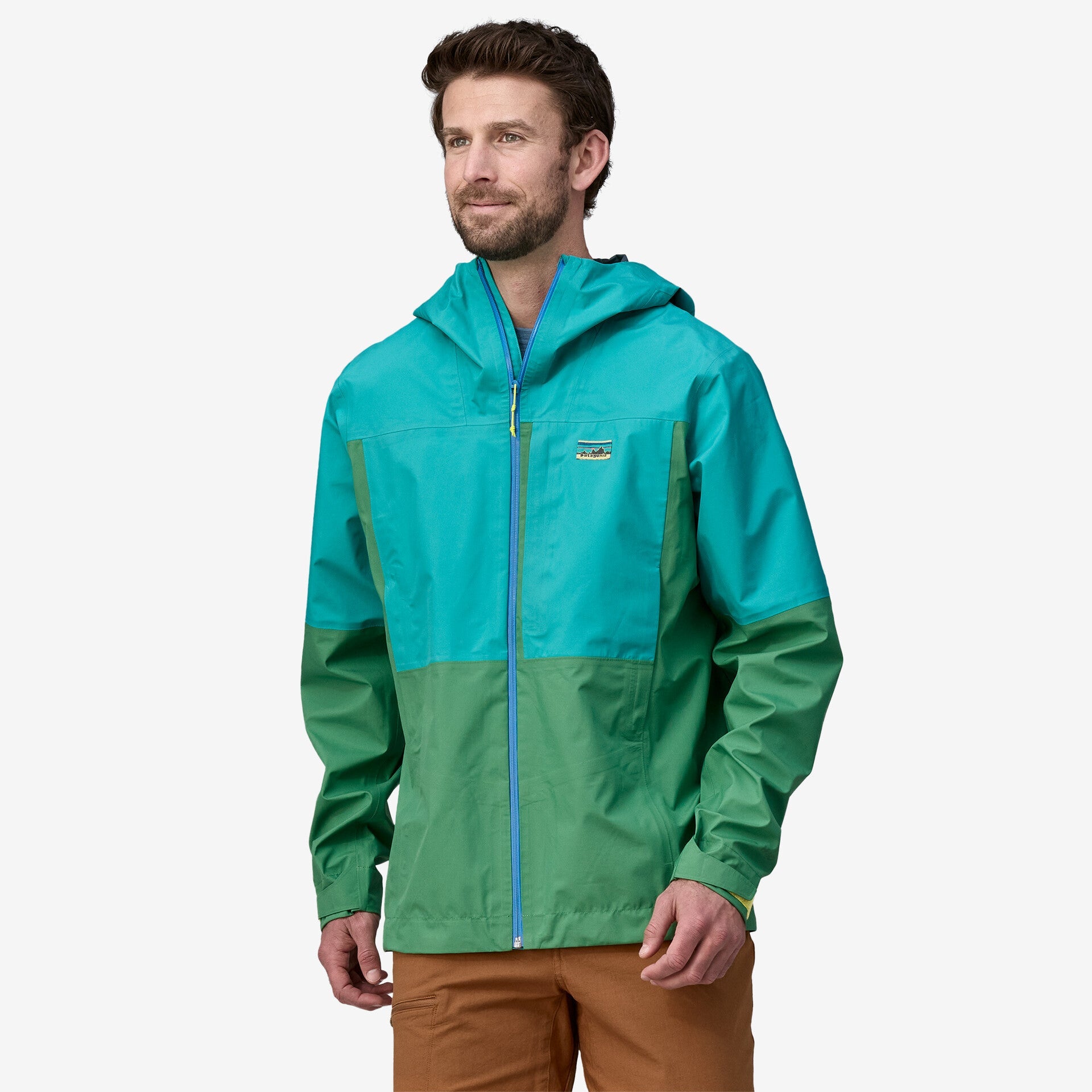 Patagonia men's rain jacket hot sale