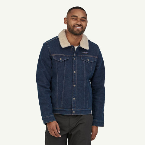 Men's Pile Lined Trucker Jacket - Patagonia Australia