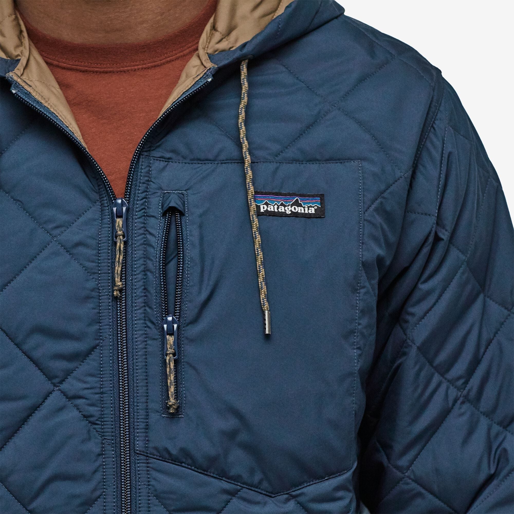 Men's Diamond Quilted Bomber Hoody - Patagonia Australia